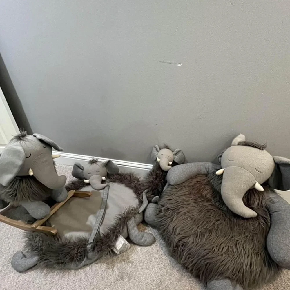 Restoration Hardware Wooly Plush Set